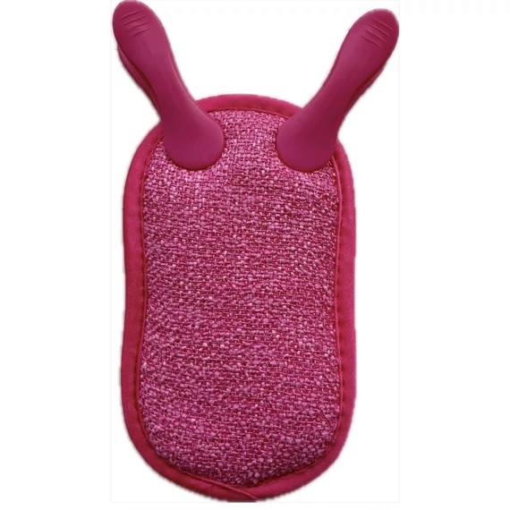 Kis PINK piskóta szivacs + 2 db PINK csipesz